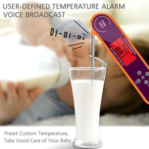 CH-209 nóng bán đồng hồ báo thức nhiệt độ kỹ thuật số nấu ăn nhiệt kế không thấm nước thịt Nhiệt kế - Product Image 5