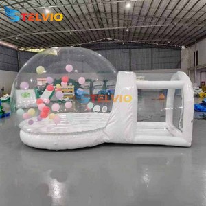 Maison de tente à bulles gonflable de haute qualité en stock avec fond gonflable à vendre - Product Image 3