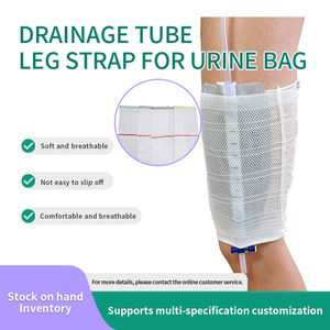 Correa elástica para catéter Foley con soporte para bolsa <span class=keywords><strong>de</strong></span> <span class=keywords><strong>orina</strong></span>, se puede fijar convenientemente con la correa <span class=keywords><strong>de</strong></span> sujeción envolvente. - Product Image 1