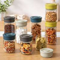 Frasco de Vidrio de Boca Ancha Mason Jar 2026, 16 oz, 27 oz 90 °   Frasco de Vidrio con Tapa Giratoria para Almacenamiento, Frasco para Aperitivos y Overnight Oats de Grado Alimenticio, OEM/ODM Disponible