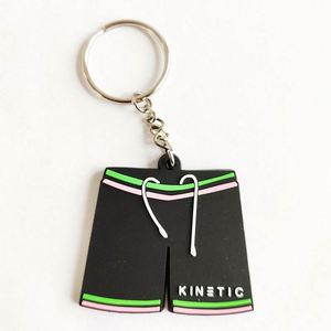 <b>Custom</b> Soft Plastic Pvc Key Holder Personalized logo 2d 3d Shaped Pvc <b>Keychains</b> - Product Image 3