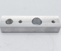 Pièces usinées CNC personnalisées en alliage d'aluminium 6061-T6, plaque de jonction, fabrication Dongguan, pièces usinées les plus vendues