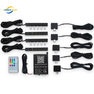 Nueva Luz LED para Auto con Efecto <span class=keywords><strong>de</strong></span> Cielo Estrellado, Fuente <span class=keywords><strong>de</strong></span> Luz Dividida, Modo Música por APP, Control Remoto, Clasificación IP33, Color RGBW, Potencia <span class=keywords><strong>de</strong></span> 16W, <span class=keywords><strong>Fibra</strong></span> Óptica <span class=keywords><strong>de</strong></span> 0.5mm - Product Image 6