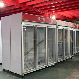 Réfrigérateur vitrine vertical pour boissons de qualité supérieure COLDSTAR, congélateur, refroidisseur, 1800L, 3 portes - Product Image 6