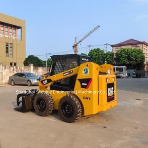 Cargadora de Ruedas Pequeña Caterpillar 226B Usada a Bajo Precio, Maquinaria de Construcción de 2 Toneladas, Cargadora Cat 226B 246B 246D con Pocas Horas de Uso - Product Image 2