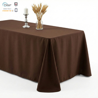 Manteles de Poliéster Premium Tejidos, Impermeables, Ecológicos y Personalizables para Eventos, Rectangulares, Lavables, para Bodas