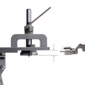 JL35-<span class=keywords><strong>A1</strong></span> Vorrichtung aus Aluminiumlegierung für 35mm Scharnierbohrungen, Lochschablone für Türen und Schränke, Holzbearbeitungs-Bohrführung - Product Image 3
