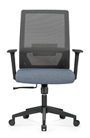 Chaise de bureau mobilier de bureau noir salle de conférence pivotante réglable visiteur personnel chaise de bureau en maille