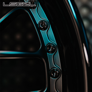 LSGZL 2 pièces 19 20 21 22 24 26 pouces 5*114.3 5*120 jantes forgées noires brillantes de luxe 458 990 pour RS3 RS4 Classe G <span class=keywords><strong>Maclaren</strong></span> 570 720 - Product Image 6
