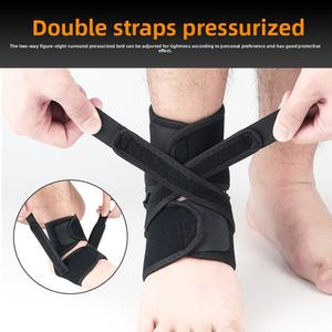 Sports de plein air Football Élastique Cheville Soutien Basketball Fitness Cheville Attelle Entraînement Chaussettes Randonnée Anti-Entorse Équipement De Protection - Product Image 3