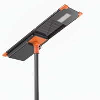 Lampadaire solaire extérieur en aluminium de haute qualité, réglable, alimenté par LiFePO4, 40W 60W 80W 100W 120W 150W