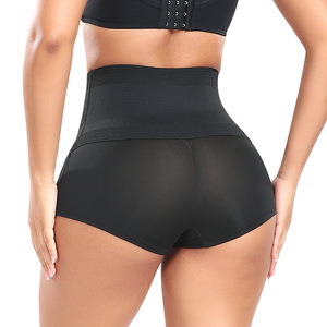 Cintura Modellante a Vita Alta Traspirante Senza Cuciture in Spandex a Doppio Strato con Controllo Medio, Sollevante, Confortevole, Snellente e Pancia Piatta - Product Image 4