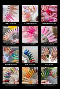 Poudre acrylique de trempage professionnelle personnalisée à marque privée, 2000 couleurs, rose nude, paillettes, <span class=keywords><strong>pour</strong></span> nail art - Product Image 5