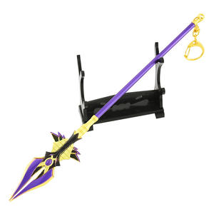LLavero de impacto <span class=keywords><strong>Genshin</strong></span>, figura de Anime, juego de espada de Metal, miniarma, modelo de regalo, novedad de <span class=keywords><strong>2023</strong></span> - Product Image 5