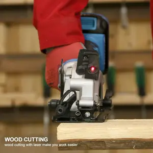 Galaxia 20v Li-ion Battery Cordless Product Wood Cutting Saws Machine 115mm Mini Electric Circular Saw