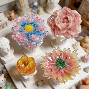 Sanxin Simulation Flower Silicone Cake <strong>Mold</strong> for Mousse Decoration Aromatherapy Candle Epoxy-DIY Model <strong>SP</strong>-79 <strong>SP</strong>-106 Opp Bag - Product Image 3