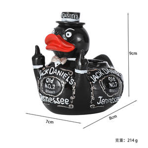 Nuevas Ideas de Productos 2026: Figura de Pato de Resina para Decoración del Hogar, Pato Militar Conmemorativo, Pato Cosplay, Adornos Caprichosos para Interiores, Pato Jeep - Product Image 2