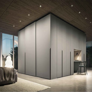 Portoir à portes coulissantes en bois, armoire en acrylique moderne pour chambre à coucher, placard avec portes perlées en australie - Product Image 5