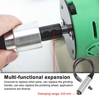 AUBLE Mini-fraiseuse de table, machine de polissage et de gravure pour bijoux, tour de polissage de banc, polisseuse pour métaux et pierres précieuses, outil multi-usage pour artisanat DIY