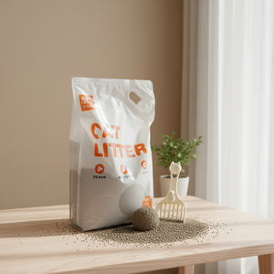 Lettiera per Gatti in Bentonite a Basso Contenuto di Polvere e Forte Agglomerazione, Vendita all'Ingrosso dalla Fabbrica - Product Image 1