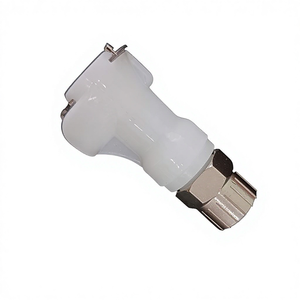 1/4" Flow Female <b>Quick</b> Disconnect Coupling to 4mmID 6mmOD Hose Shut Off <b>Quick</b> <b>Connector</b> 6.4mmID 9.5mmOD Plastic <b>Quick</b> Fitting - Product Image 1