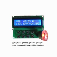 JK1602-05 sans fil BT5.0 USB Radio FM Écran LCD Lecteur MP3 Circuit imprimé Module audio