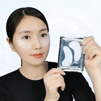Patchs Hydrogel Anti-Âge au Collagène d'Algues Blanches Laitées, Marque Privée OEM, pour les Yeux : Anti-Rides, Raffermissants, Contre les Cernes et les Poches, Hydratants