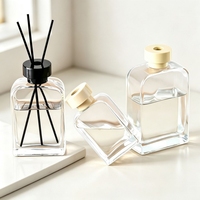 Lot de 100 ml de mini-diffuseurs d'ambiance vides pour fleurs séchées, ensemble de parfums d'intérieur pour bâtonnets sans flamme