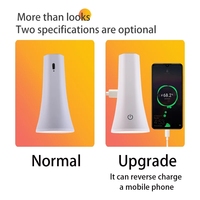 Lampe d'étude multifonction cadeau créatif Veilleuse murale universelle magnétique avec clip de batterie externe