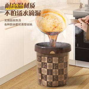 Large Drawstring Trash Bags Thickened L Size For Kitchen Office Use - Product Image 5