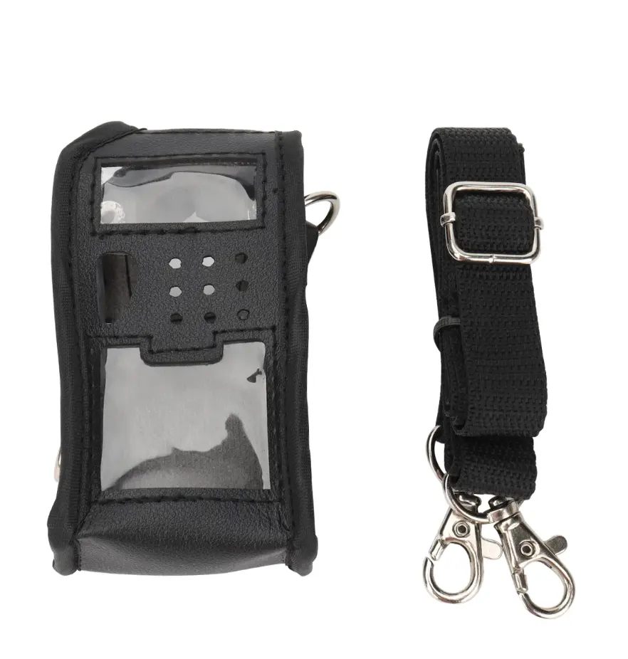 Baofeng Walkie Talkie Bag Leather Holster Portable Soft Case for UV-5R UV-5RA UV-5RE DM-5R Plus Ham Two Way Radio