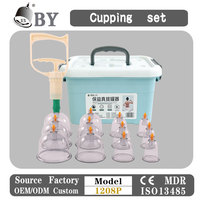 Kit de ventouses Hijama XL de 32 pièces avec appareil de massage par ventouses sous vide, pour la thérapie et l'usage domestique