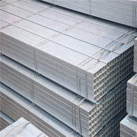 Tubo Cuadrado de Acero Galvanizado de 2x2, 4x4, 2.5x2.5, Tubo Cuadrado de Acero de Calibre 16