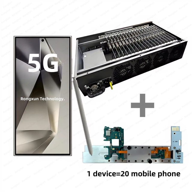 Farm Android Phone Motherboard Flip4 Integrated Management Software Synchronized Control Box Click Farm Mobile Phone