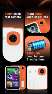 Cámara de Juguete con IA para la Exploración, Rompecabezas y Educación Temprana de los Niños - Material ABS, Pantalla de 3.97 Pulgadas - Product Image 6