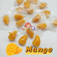 Sweet Fruit Flavored Peelable Gummy Candy Mango Peach Grape Taste Packaged in Bag Ingredients Are Sugar