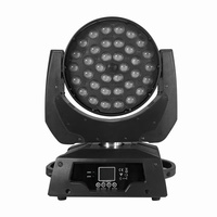 Venta al por mayor de fábrica: Luz de foco panorámico/inclinable 4 en 1 de 36x10W con mezcla de colores RGBW DMX512 para fiestas, conciertos e iluminación de escenarios DJ.