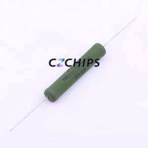 PWWR0013F33R0K9 <b>Through</b>-<b>Hole</b> <b>Resistor</b> <b>Through</b> <b>hole</b> Component (THT),D9.5xL49.5mm Wirewound 33Ohm 1% 13.5W - Product Image 1