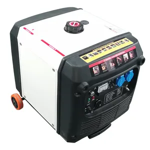 带自动启动远程启动的静音3kW 3300W便携式数字逆变器频率发生器