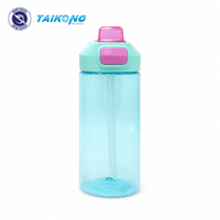 Bouteille d'eau en plastique Tritan sans BPA, résistante aux chocs, à large ouverture, anti-poussière, pour la randonnée et les activités de plein air