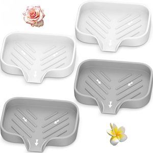 Jabonera de Silicona Autodrenante de Alta Pureza, Gruesa y Fácil de Limpiar, Ideal para <span class=keywords><strong>Ducha</strong></span>, Baño y Bañera - Product Image 1