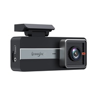 Caméra de tableau de bord 4K pour voiture, enregistrement en boucle, double enregistrement avant et arrière, surveillance de stationnement, caméra de recul, vision nocturne, angle de 170 degrés