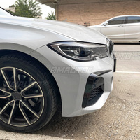 Spoiler de pare-chocs avant, cache de feux antibrouillard, lame d'air, séparateur pour BMW Série 3 G20 G21 318i 320i 325i 330i 330d 330e 2019-2022