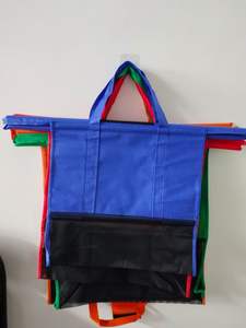 Grands sacs de courses réutilisables, lavables, écologiques, personnalisés, bon marché, pour supermarché - Product Image 5