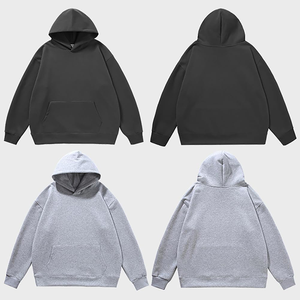 Conjunto de Sudadera con Capucha Extra Grande de Lujo para Hombre, Sudadera con Capucha Personalizada de Invierno, Gruesa, Estilo Urbano, Estampada y Bordada - Product Image 2