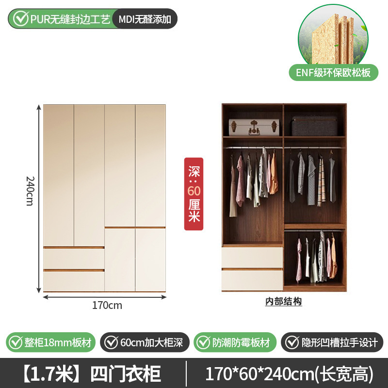 Armoire quatre portes 170*240
