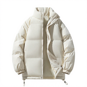 YZ メンズ新作厚手スタンドカラージャケット冬用暖かいジャケット綿入り - Product Image 2