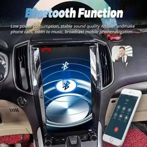 Écran vertical 13,6 pouces pour tableau de bord, autoradio Carplay, Ford Edge 2015-2019, navigation GPS Android, stéréo multimédia vidéo, 1 an - Product Image 4
