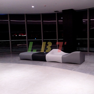 เก้าอี้พักผ่อนไฟเบอร์กลาส Libit รูปทรงกลม ออกแบบตามสั่ง ทนทาน เหมาะสำหรับเฟอร์นิเจอร์ในห้างสรรพสินค้า - Product Image 3