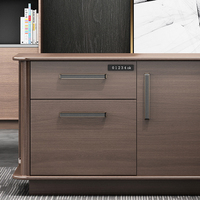 Bureau de direction de luxe en peinture premium, mobilier de bureau moderne, bureau de direction pour PDG, bureau de direction exécutif